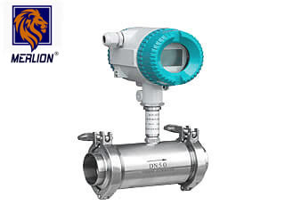 tri-clamp turbine flow meter