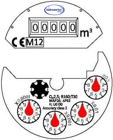 cheap  Single Jet Liquid Filled (Semi Dry) Type Water Meter  suppliers